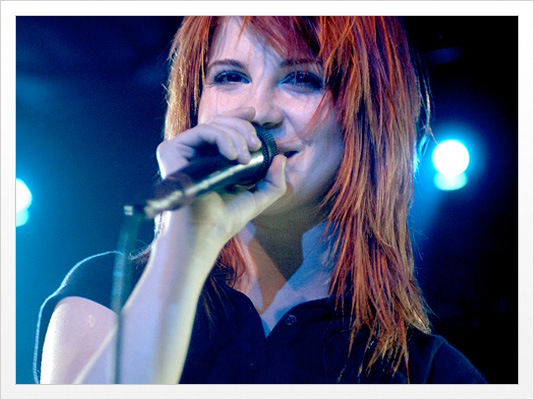 hayley williams red hair. Hayley Williams – vocals