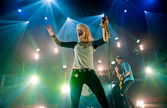 Paramore live in Pomona, CA